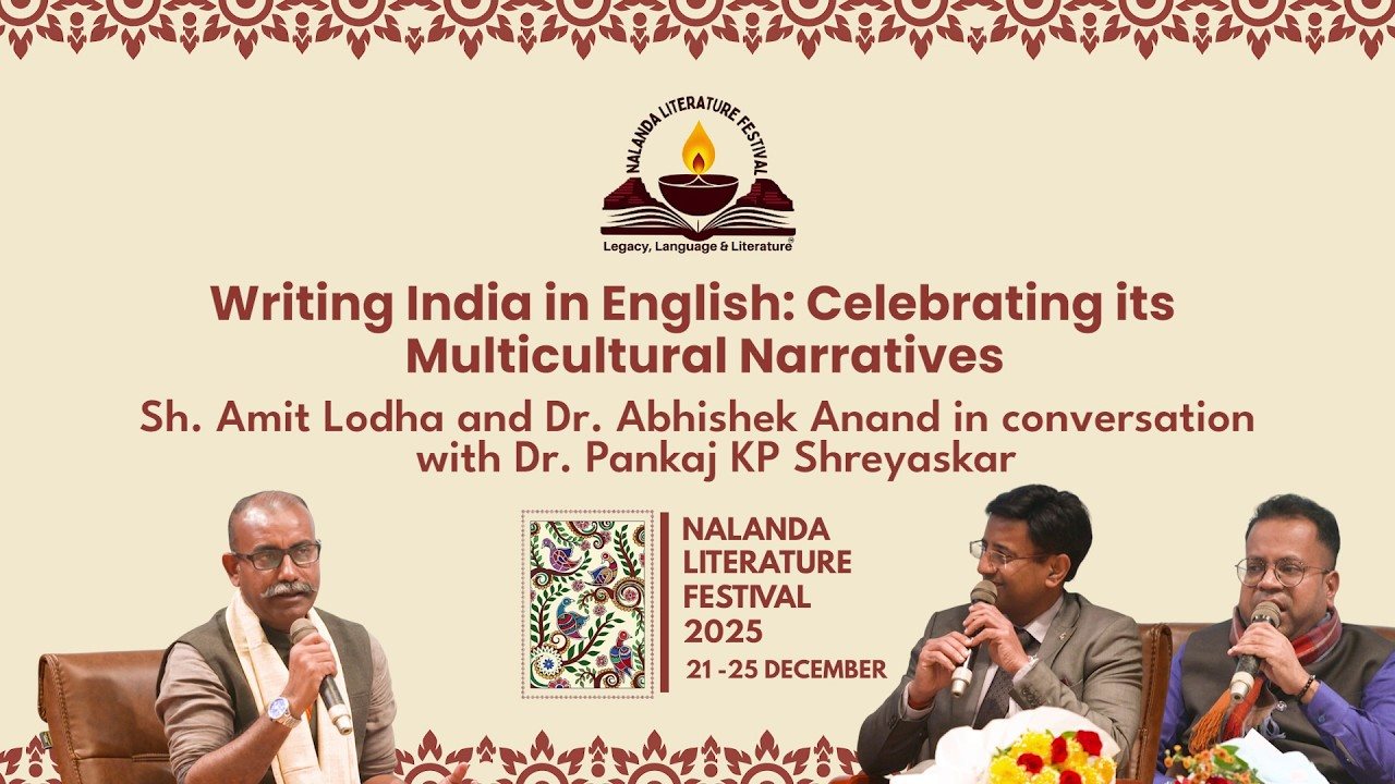 Writing India in English | Ancient Wisdom, Modern Voices & the Police Perspective